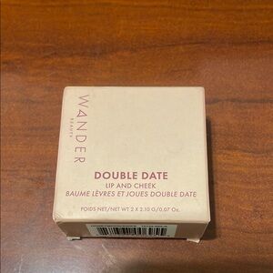 Wander Beauty Double Date Lip and Cheek - Honeymoon NIB